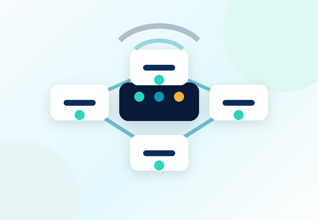 Networking illustration
